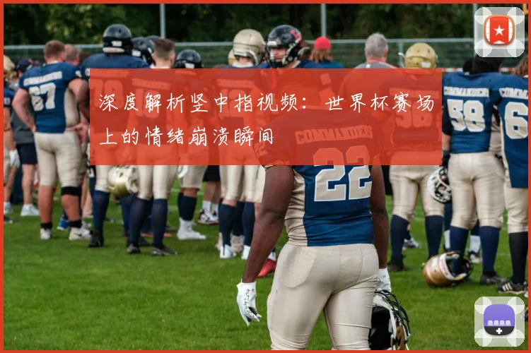深度解析竖中指视频：世界杯赛场上的情绪崩溃瞬间